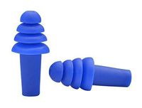 Elvex EP-401 Quattro Ear Plugs, Blue (Pack of 100) by Elvex