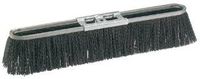 Broom Strip 24 Inch Coarse Black Crimped Head Only-2pack