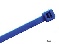 14" Kable Kontrol Color Cable Ties, 50 lb. Test, (100 Pack - All One Color) (14" Long, Blue)