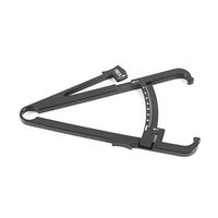 Lironheel Body Fat Caliper Mass Measuring Body Skinfold Measurement Health Care Tools Tape Tester Fitness Weight Loss Round Black