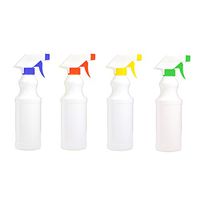 Professional Plastic Spray Bottles Leak Proof Technology Empty 500 ml/16 oz Value Pack of 4 Professional Heavy-Duty Multi Purpose Use Bottle and Sprayer Pack of 4