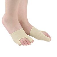 Toe Straightener Separators Day and Night Use Thumb Valgus to Correct Toe Valgus Toe Separation to Tighten The Active Sleeve (Color : Multi-Colored, Size : S)