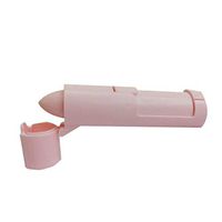 Exceart Safety Door Handle Cover Non Contact Stick Door Open Clamp Portable Push Elevator Button Personal Protective Equipment for Workers Office Home Pink