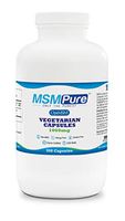 Kala Health MSMPure Vegetarian Capsules Made with Organic Sulfur Crystals, 99.99% Pure Distilled MSM Supplement, 1,000 mg per Capsule, Made in USA, 500 Count