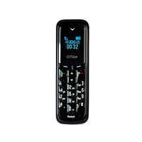 ZYSUS GTStar BM50 Mini Mobile Phone, Hands Free Bluetooth Dialer Headphone, MP3 Music, Dual SIM, Network: 2G(Black) (Color : Black)
