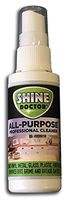 Shine Doctor All Purpose Cleaner 2 oz. Removes Dirt, Grime and Grease Safely! Vinyl - Metal - Glass - Plastic - Fiberglass