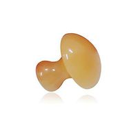 Mushroom Shape Jade Massage Tool, Careshine Natural Jade Gua Sha Facial Beauty Massage Tool Mushroom Shape Massager Guasha Scraping Stone Relaxing Body