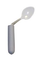 Kinsman Enterprises 11355 Youth Weighted Stainless Steel Teaspoon, Coated, Left Hand