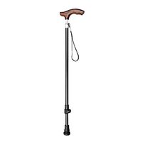 Crutches Wooden Retractable high-Grade Carbon Fiber Walker Elderly Anti-Skid (Color : Male Models)
