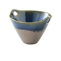 Bowl Bowl tableware Japanese ceramic bowl, binaural chopsticks bowl glazed ceramic noodle salad home large noodle soup noodle bowl kitchen restaurant gift Hotel tableware home noodles boiled fish soup