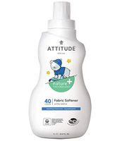 ATTITUDE Baby Fabric Softener, Hypoallergenic, Plant-based, Non-toxic, ECOLOGO Certified, Soothing Chamomile, 33.8 Fluid Ounce, 40 Loads