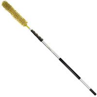 DocaPole 6-24 Foot Extension Pole + Microfiber Ceiling Fan Duster // High Ceiling Dusting Kit // Telescopic Pole for Dusting High Ceiling Fans // Removable Chenille Dusting Cloth for Washing