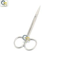 G.S IRIS SCISSORS 4.5” STRAIGHT SATIN BEST QUALITY