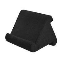 Fghuim Multi-Angle Soft Pillow Foldable Tablet Soft Pillow Lap Holder Stand Book Rest Reading Support Cushion for, Foldable Triangular, Used On Bed, Desk, Lap, Floor, Couch