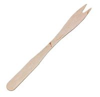 PacknWood Wooden Cocktail Fork (Case of 5000)