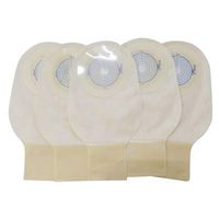 SUPVOX 10PCS Colostomy Bags Disposable One Piece Cut to Fit Ostomy Drainable Bags