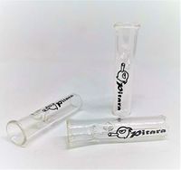 Pitara (5-10-20-50 Pack) Ultra Premium Pitara Glass Rolling Tips - Cigarette Tip Holder - Great for Hand Rolls - Glass Rolling Tips Bulk - Thick Round end (10)