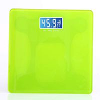 DQIDH Electronic Scale Health Body Scale Adult Weight Scale Accurate Name Smart Home Health Weighing Ultra-Thin Design,Green