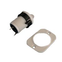 Marinco 12VRCW SeaLink Deluxe Marine 12-Volt Receptacle (White)