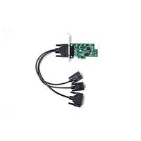 shentek Industrial 2 Port Serial RS232 1 Port PCIe Card - Low Profile Bracket