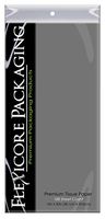 Flexicore Packaging Gray Gift Wrap Tissue Paper Size: 15 Inch X 20 Inch | Count: 100 Sheets | Color: Gray
