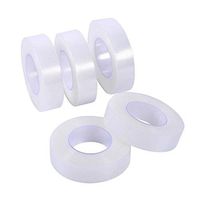 5 Rolls Transparent Medical PE Tape Breathable False Eyelash Extensions Makeup Tools (5 Rolls)