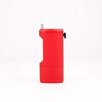 Hemper LighterCase All in One Lighter Holder, Retractable Stainless Steel Poker, Hemp Wick Spool Included (Red)