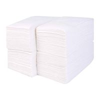 Gmark Linen-Feel Guest Towels – Premium Cloth-Like Paper Hand Napkins, Disposable White Guest Towel (200 Pack) for Kitchen, Bathroom, Weddings or Events GM1059