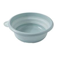 BBTshop Collapsible Wash Basin - Multi-Function Folding Fruit Basin Children Portable Washbasin Baby Basin Tub Dish Bowl Bucket for Home Outdoor (M, Pink)