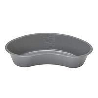 Graduated High Quality 700 cc Kidney Shaped Grey Emesis Basin (Pack of 4)