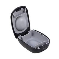Milisten Hearing Aid Case Waterproof Portable Audiphone Holder Storage Box Protector Container (Black)