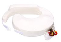 My Brest Friend Original Nursing Posture Pillow with White Organic Cotton Slipcover