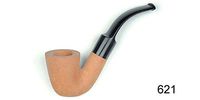 Savinelli Pipe grezza (Waxed) Model 621 with 9mm Hole