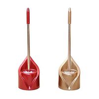 MultiBox 1 PC Bathroom Toilet Brush Head Hold Base Practical Household Cleaning Anti-Slip Handle Nylon Hair WC Toilet Washing Brush