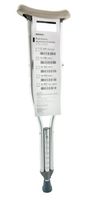 McKesson Aluminum Underarm Adjustable Crutch Child 40-46" Latex Free - 1 Pair - Model 14-900