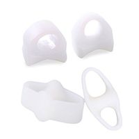 Healifty 2 Pair Toe Separator Big Toe Straightener Bunion Separator Toe Spacer for Pain Relief