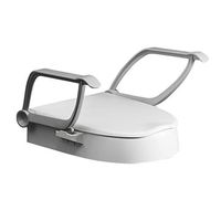 Toilet Handrails Bathroom Safety Assist Frame Elderly Pregnant Women Lift Toilet Safety Frames Rails (Color : White, Size : 45.839.670cm)