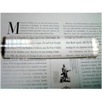 1 1/2 in. x 9 in., 2 X Power Bar Magnifier (Clear)