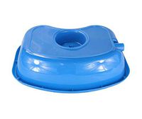 Shampoo Basin Wash Basin Nursing Bed wash Basin Household Child Pregnant Woman Old Man Shampoo Artifact Supine Pillow Shampoo Blue (Color : Blue)