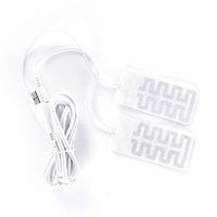 Havota Electric Heating Pads - B Strap Jet Arthritis Thermal Automatic Pads Cramps Neck - 1 Pair 3.7V 5V Usb Heated Gloves Pad Luva Calefaccion Guantes Electric Heater Carbon Fiber Cloth 5