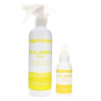 Real Simple Clean Wrinkle Release, Static Cling Remover, Pillow & Fabric Freshener, Out The Door No-Iron Quick Fix, USDA Certified Biobased Product, Made in USA (Fresh Citrus, Bundle)