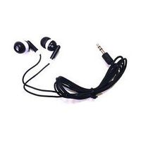 TFD Supplies Wholesale Bulk Earbuds Headphones 50 Pack for iPhone, Android, MP3 Player - Black