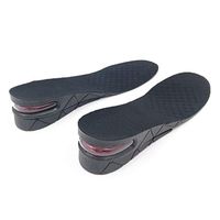 Kalevel® Height Increase Insoles 5cm 2 Inches Adjustable Breathable Insoles Height Increasing Insoles Elevator Inserts Increased Insoles Shoe Lifts Invisible Elevator Insoles for Men Women (Black)