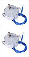 Fdit Turntable Synchronous Synchron Motor 50/60Hz AC 100V-127V Turntable Synchronous Synchron Motor for Hand-Made, School Project, Model (2 pcs)