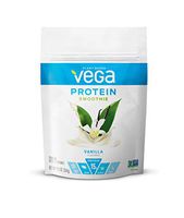 Vega Protein Smoothie, Vanilla, 12 Servings, 9.3 oz Pouch, Plant Based Vegan Protein Powder, Keto-Friendly, Gluten Free, Non Dairy, Vegan, Non Soy, Stevia Free, Non GMO (Packaging May Vary)