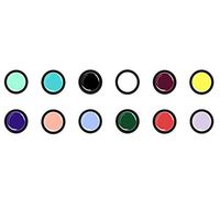 GoodLock (TM) Women's Nail Art 12 BottlesHot!! Ladies Girls DIY Nail Gel Art Tip Nail Polish Manicure Soak Off Glitter Nail Polish Fingernails Top Coat Toenails Fingers Diamond Decals 5ml (B)