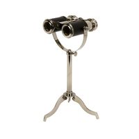 Imax 60063 Voyager Tabletop Binoculars on Stand, One Size, Silver/Black