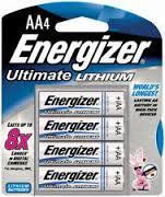 Energizer AA E2 Lithium Batteries45; 845;pk46;