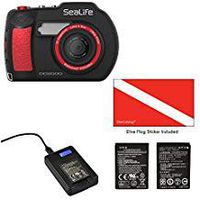 SeaLife DC2000 HD Underwater Digital Camera w/Battery SL7404, Charger SL7405, and DiveCatalog's Sticker