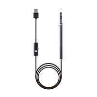 Healifty Black USB Ear Cleaning Endoscope Inspection Camera Visual Earpick Earwax Clear Remover Ear Care Tool